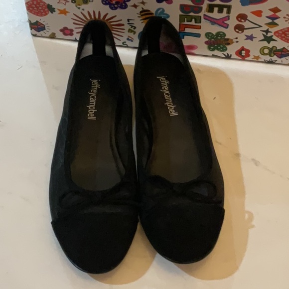 Jeffrey Campbell Releve Flat in Black, Size: 6 - Picture 9 of 12